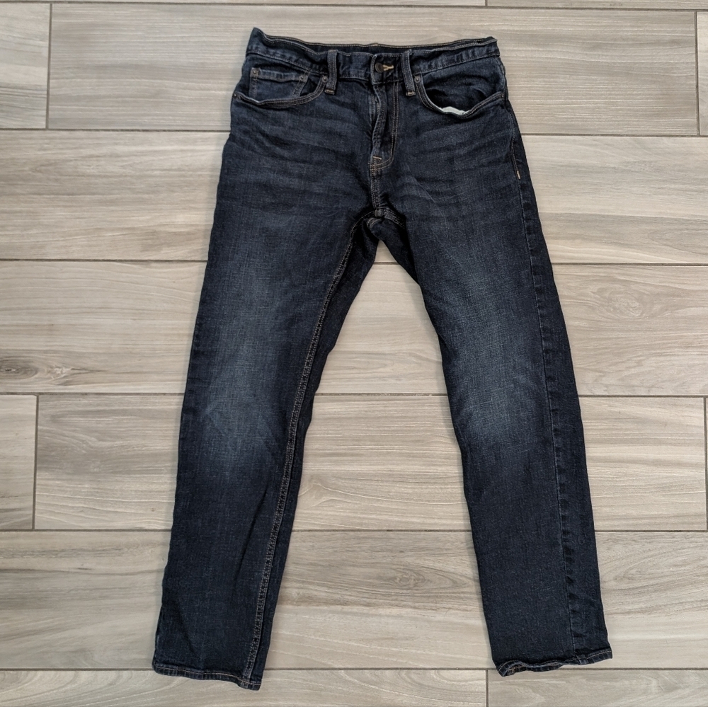 Old Navy Dark Blue Slim Jeans with Built In Stretch